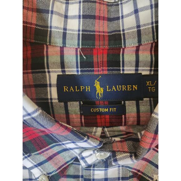 Ralph Lauren Men's XL Classic Fit Long Sleeve Plaid Button Down Preppy - Picture 2 of 6